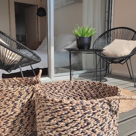 Le 3 Appartement Vue Mer Avec Jardin 100M De La Plage Et De La Thalasso Concarneau Bagian luar foto