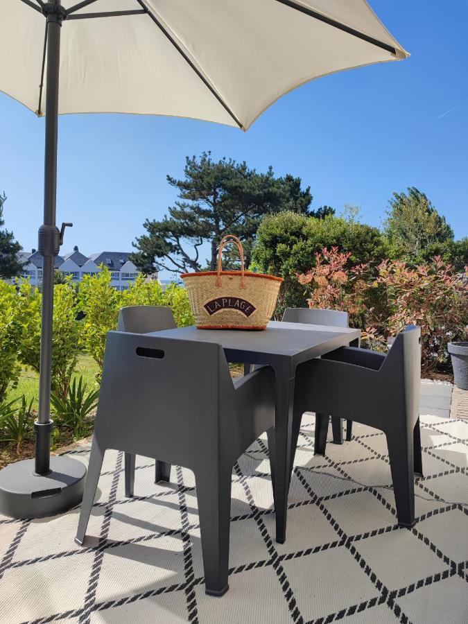 Le 3 Appartement Vue Mer Avec Jardin 100M De La Plage Et De La Thalasso Concarneau Bagian luar foto